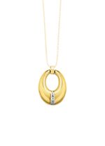 Zeitloser Anh&auml;nger mit Diamant 