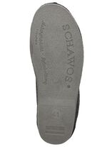 Gef&uuml;tterte Herren-Hausschuhe, mit Schurwolle ANTHRAZIT-SCHWARZ