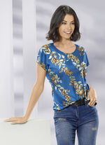 Shirt mit überschnittener Schulterpartie 