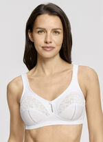 Zweierpack BH mit Spitzeneins&auml;tzen 2X WEISS