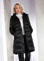 Funktions-Kurzmantel in 2 Farben SCHWARZ