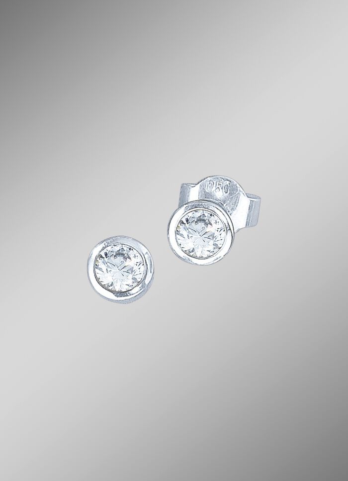 Hochgl&auml;nzende Ohrstecker 