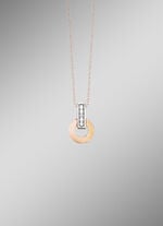 Moderner Anhänger mit 5 Brillanten 