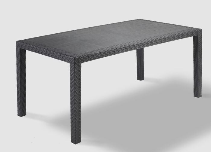 Gartenm&ouml;bel-Serie mit attraktivem Rattan-Dekor 