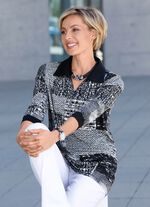 Poloshirt mit 3/4-langen &Auml;rmeln in 3 Farben 