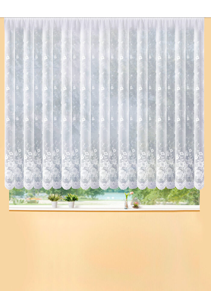 Himmlischer Blumenfenster-Store 