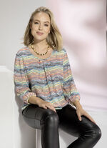 Tunika mit Inkjet-Druck 