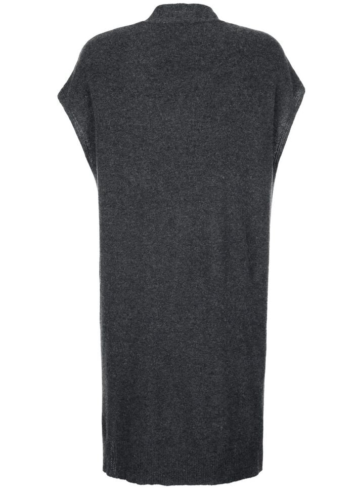 Long-Strickweste aus Kaschmir 