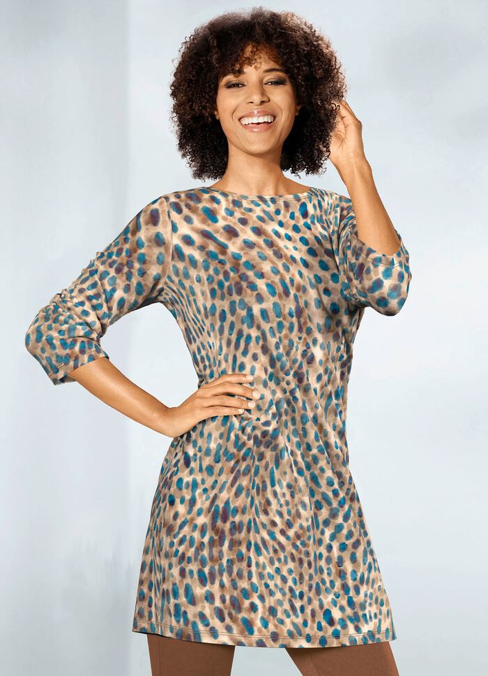 Strick-Tunika in Feinstrick 