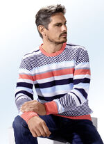 Sportiver Rundhalspullover 