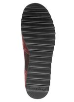 Waldl&auml;ufer, bequeme Damen-Sneaker, Weite H, mit herausnehmbarem Fu&szlig;bett BORDEAUX