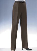 Klassische Hose DUNKELBRAUN