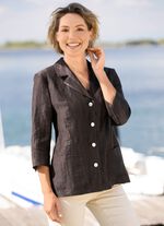 Kurzblazer mit 3/4 Arm 