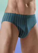 Viererpack Slips mit Streifendessin 