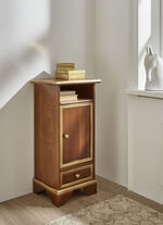 Teilmassive Kommoden in Nussbaum NUSSBAUM-GOLD