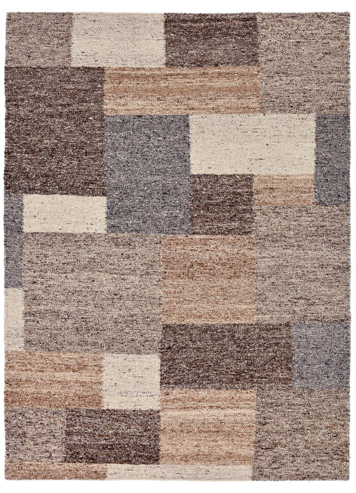 Brücken und Teppiche aus Schurwolle 