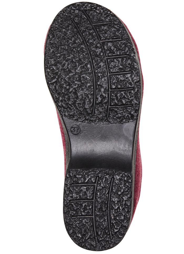 Warme Damen-Hausschuhe, Weite H, mit Rei&szlig;verschluss 