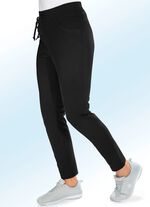 &bdquo;Athlet&ldquo;-Freizeithose in 3 Farben SCHWARZ