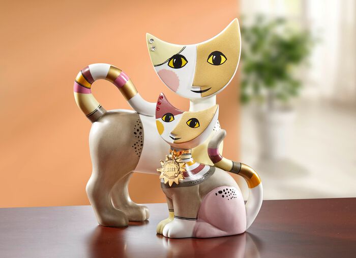 Jahreskatze 2022 der Künstlerin Rosina Wachtmeister 