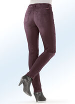 Magic-Jeans mit hohem Stretchanteil BORDEAUX