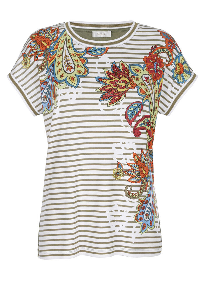 Shirt mit Mustermix-Motiv 
