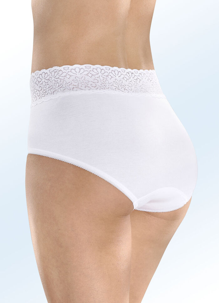 Speidel Dreierpack Slips aus BIO-Baumwolle 