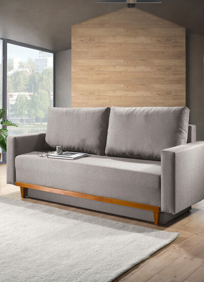 Schlafsofa mit komfortabler Bonnellfederung 