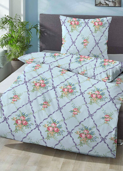 Bettwäsche-Garnitur in kuschelweicher Qualität 