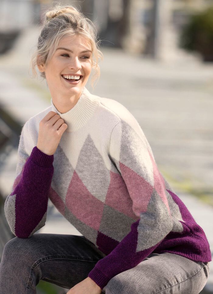 Pullover in sehr flauschiger Qualit&auml;t 