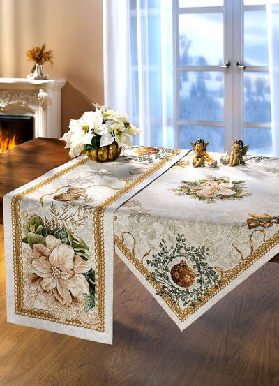 Tisch- und Raumdekoration in exzellenter Gobelin Qualität 