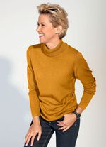 Pullover mit Modal-Anteil OCKER