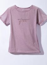 Raglanshirt von &bdquo;LPO&ldquo; in 2 Farben FLIEDER