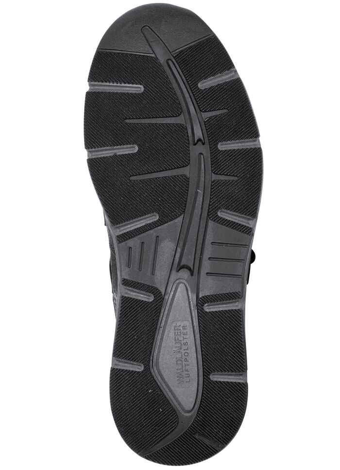 Waldl&auml;ufer Slipper aus Hirschleder SCHWARZ