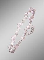 Armband aus Titan mit synth. Zirkonia 