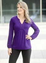 Shirt mit Lochstickerei 