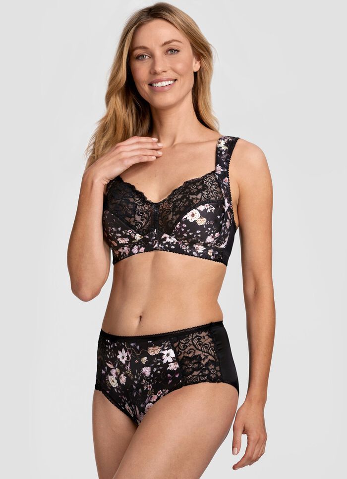 Miss Mary Slip mit farbharmonischem Floraldessin 