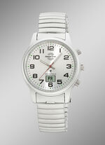 Master Time Funk-Damenuhr mit Edelstahlzugband 