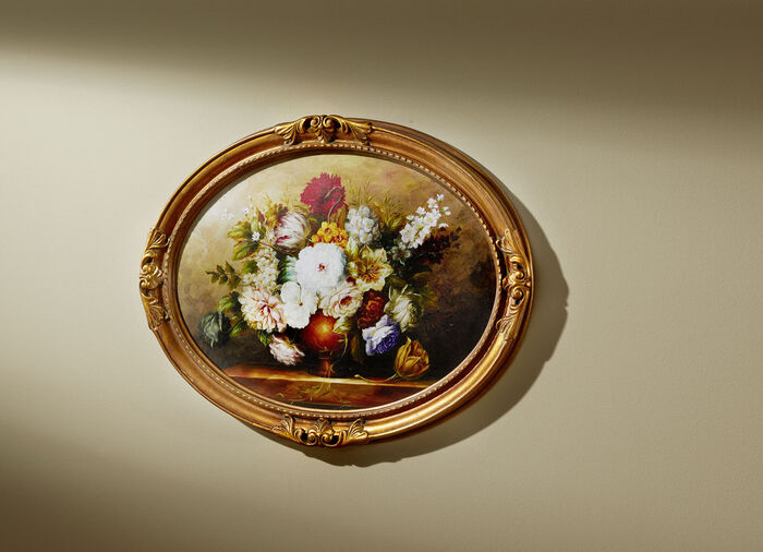 Wandbild im Echtholzrahmen 