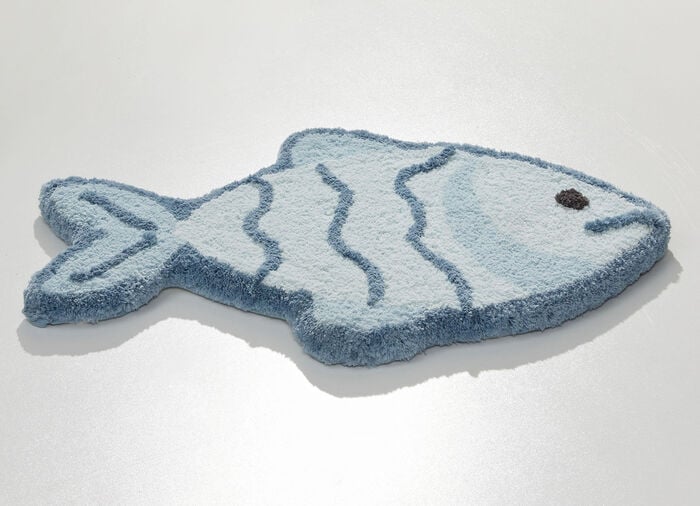 Pflegeleichte Badgarnitur ideal für Allergiker BLAU