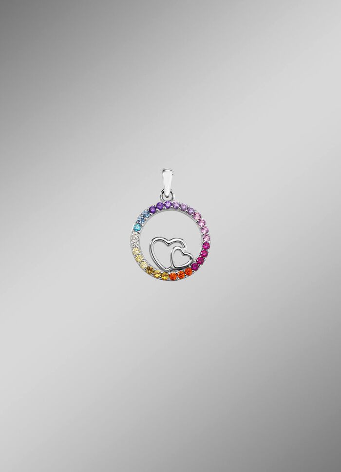 Anh&auml;nger aus Silber mit Zirkonia 