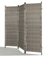 Paravent aus Kunststoff-Geflecht 