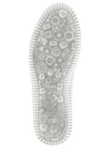 Gemini Sneaker mit elastischem Textilmaterial WEISS