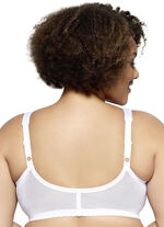 Glamorise St&uuml;tz-BH mit Vorderverschluss WEISS