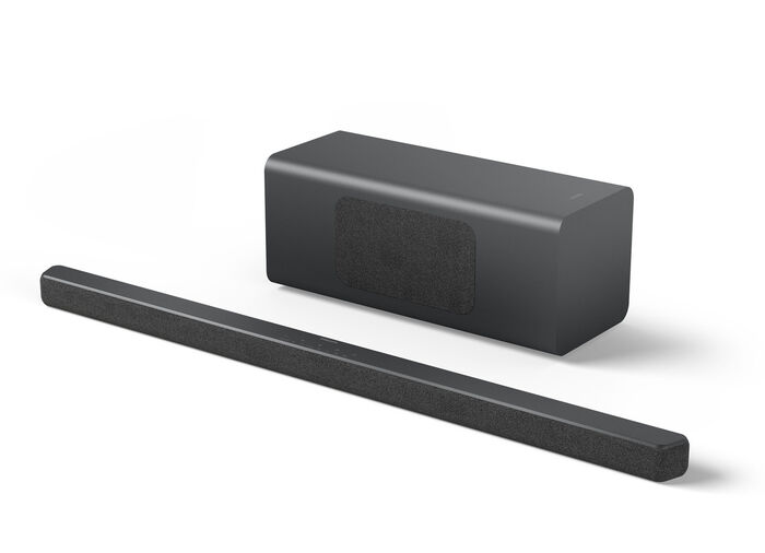 Philips TAB6309/10 Soundbar 2.1 mit kabellosem Subwoofer 