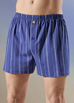 Viererpack Boxershorts mit Streifendessin 