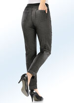 Superbequeme Power-Stretch-Jeans mit spezieller Bundverarbeitung ANTHRAZIT