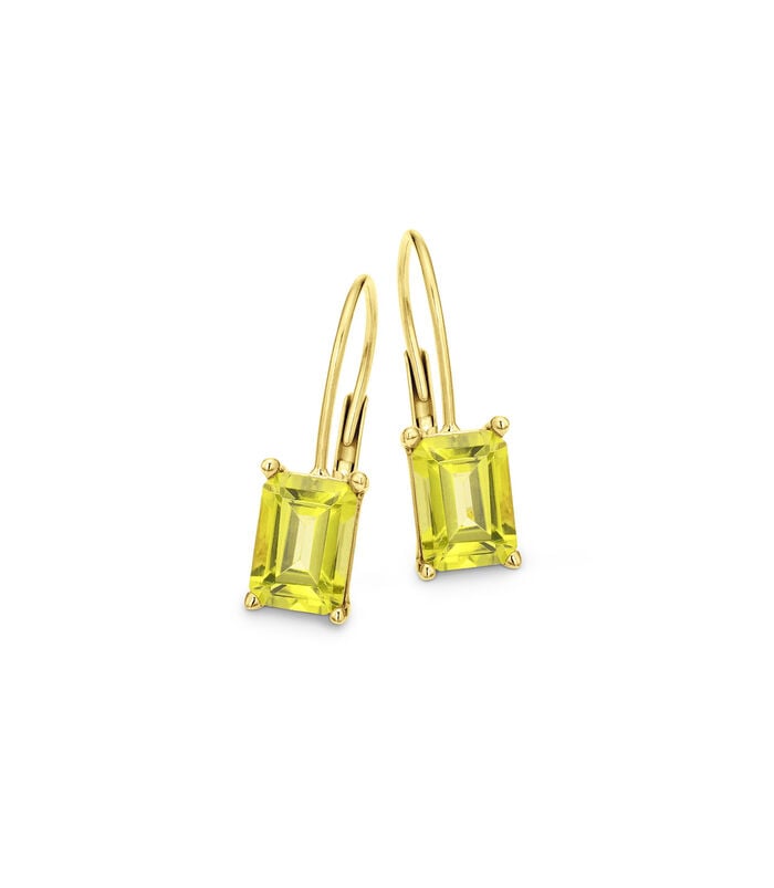 Ohrringe mit echt Peridot 