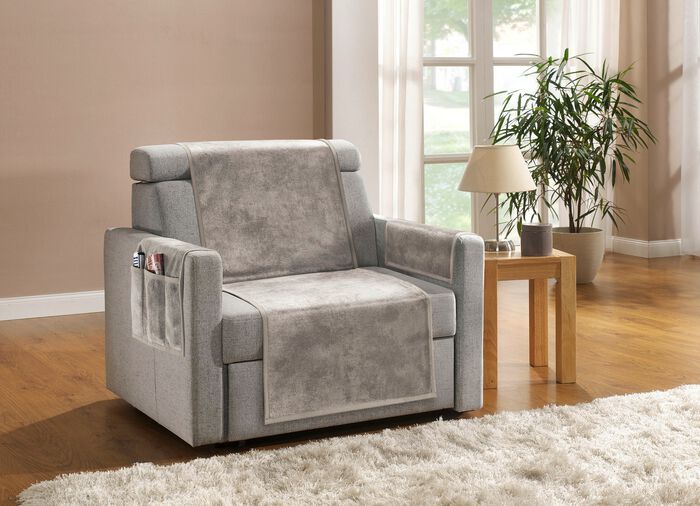 Wohnaccessoires mit Bandeinfassung BEIGE