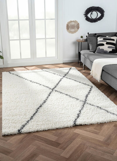 Traumhaft flauschige Shaggy-Brücken, -Galerien und -Teppiche 