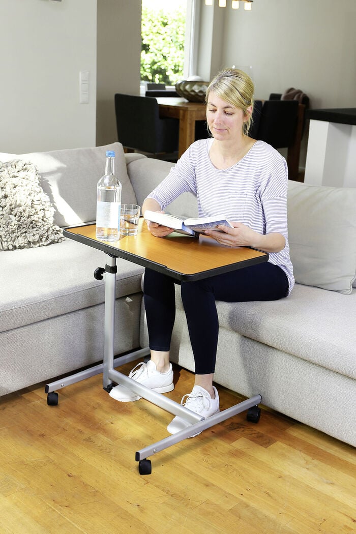 Höhenverstellbarer Komfort- und Betttisch BRAUN